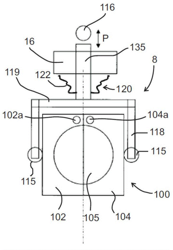 Apparatus for the shaping of plastics material pre-forms with a clean room