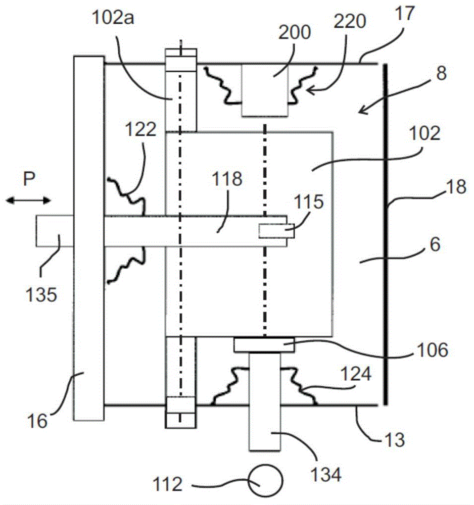 Apparatus for the shaping of plastics material pre-forms with a clean room