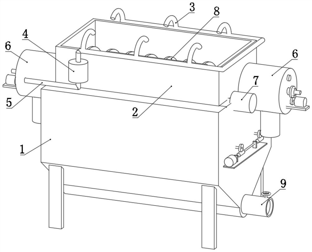 Energy-saving and environment-friendly device for construction engineering