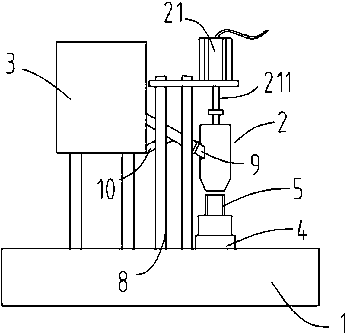 An anti-clogging battery glue injection equipment