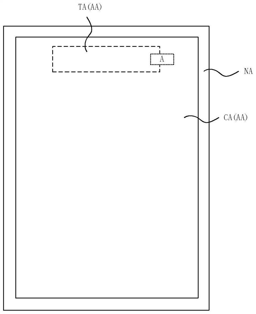 A display panel, and a display device