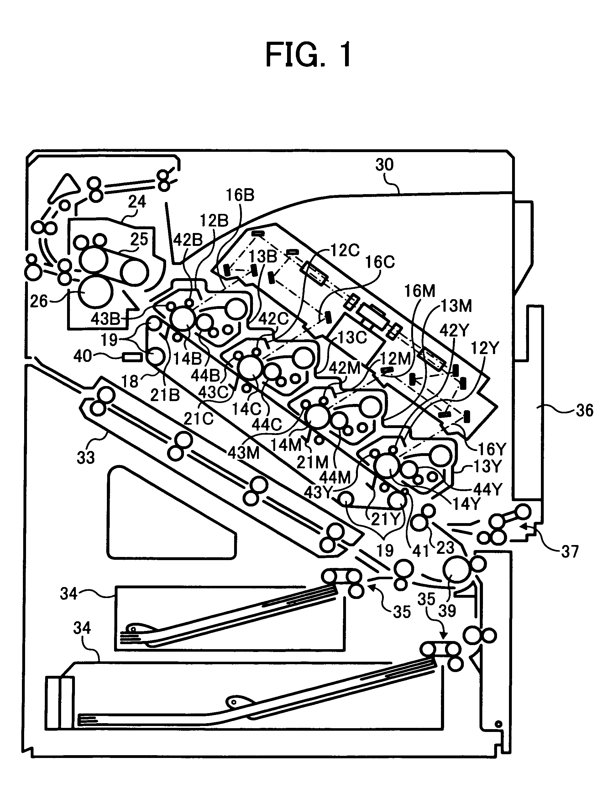 Image forming method and apparatus with improved conversion capability of amount of toner adhesion