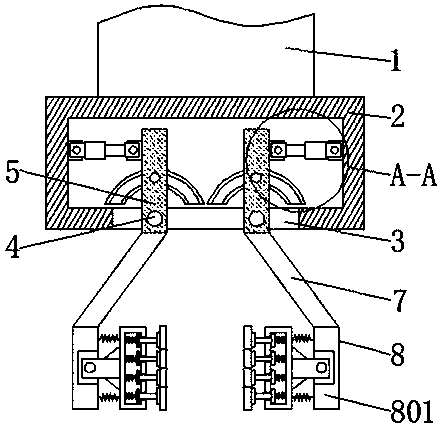 Manipulator clamping device