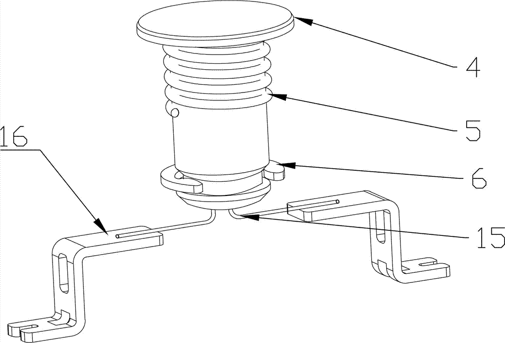 Battery temperature module manufacturing method and application