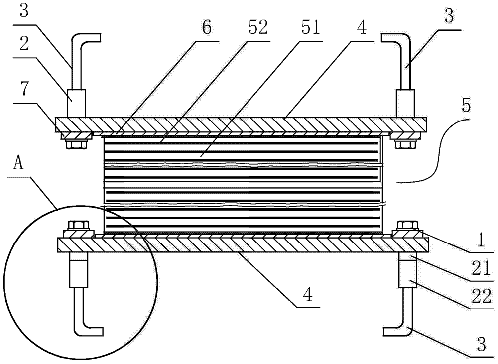 An adaptive sliding rubber bearing and its replacement method