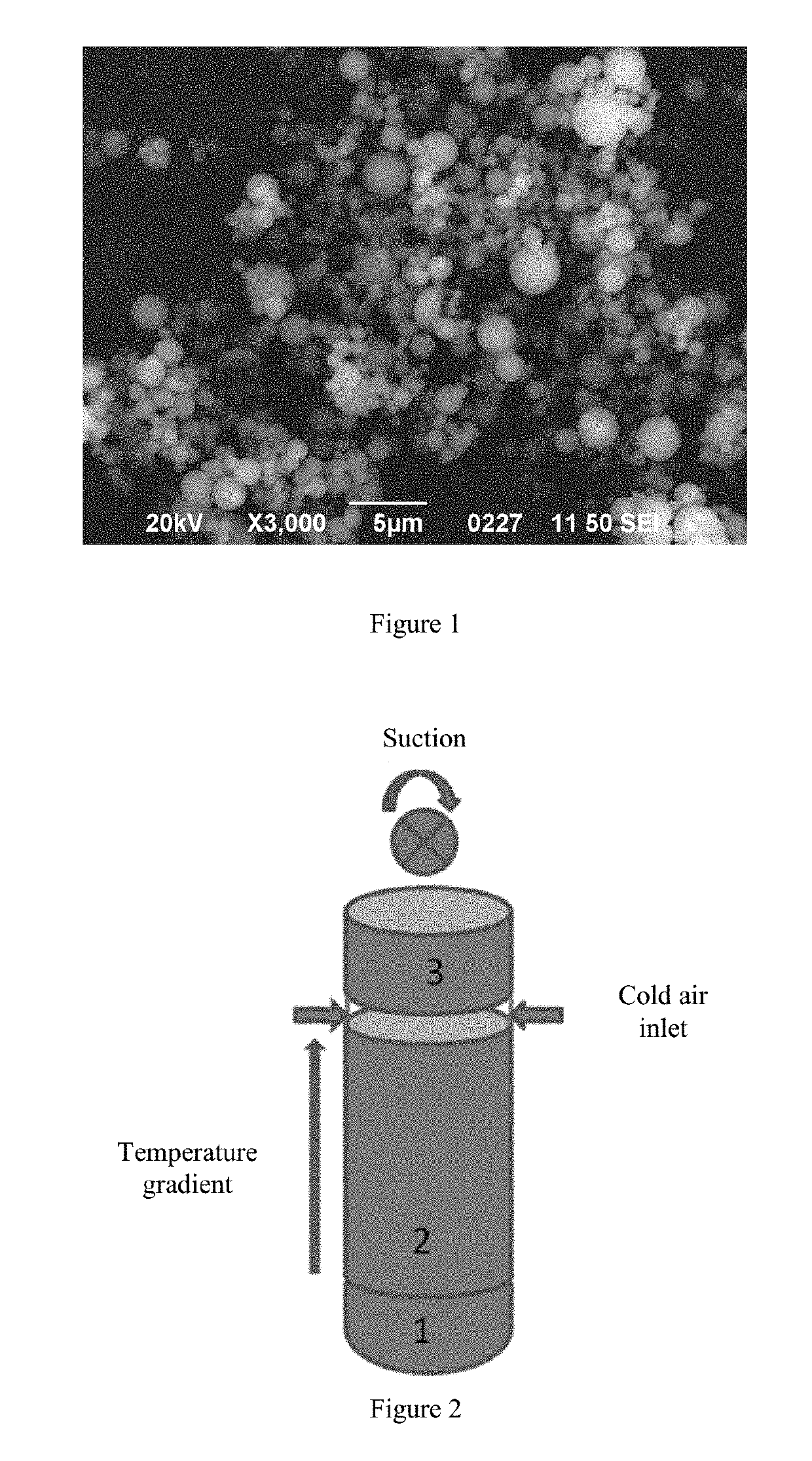 Spherical particles filled with colouring agents