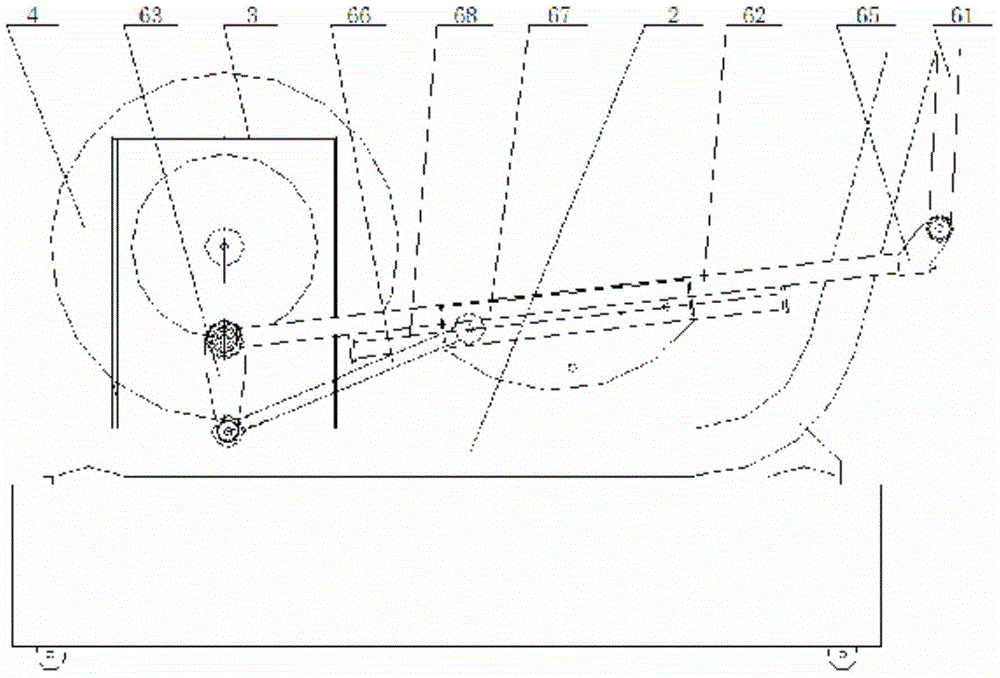 Using method of horizontal power type fitness equipment power generating device