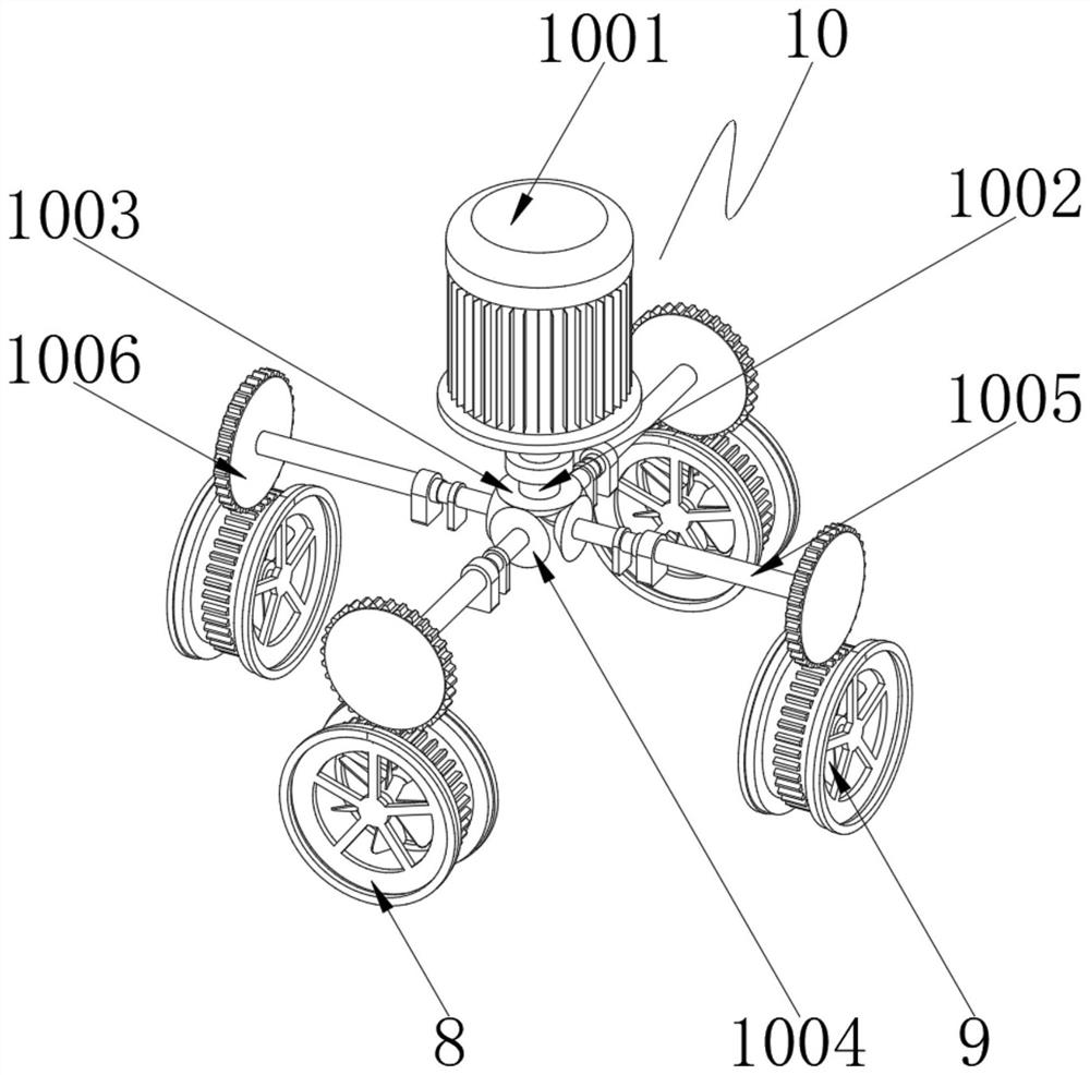 Energy-saving suspension aerator for water environment treatment