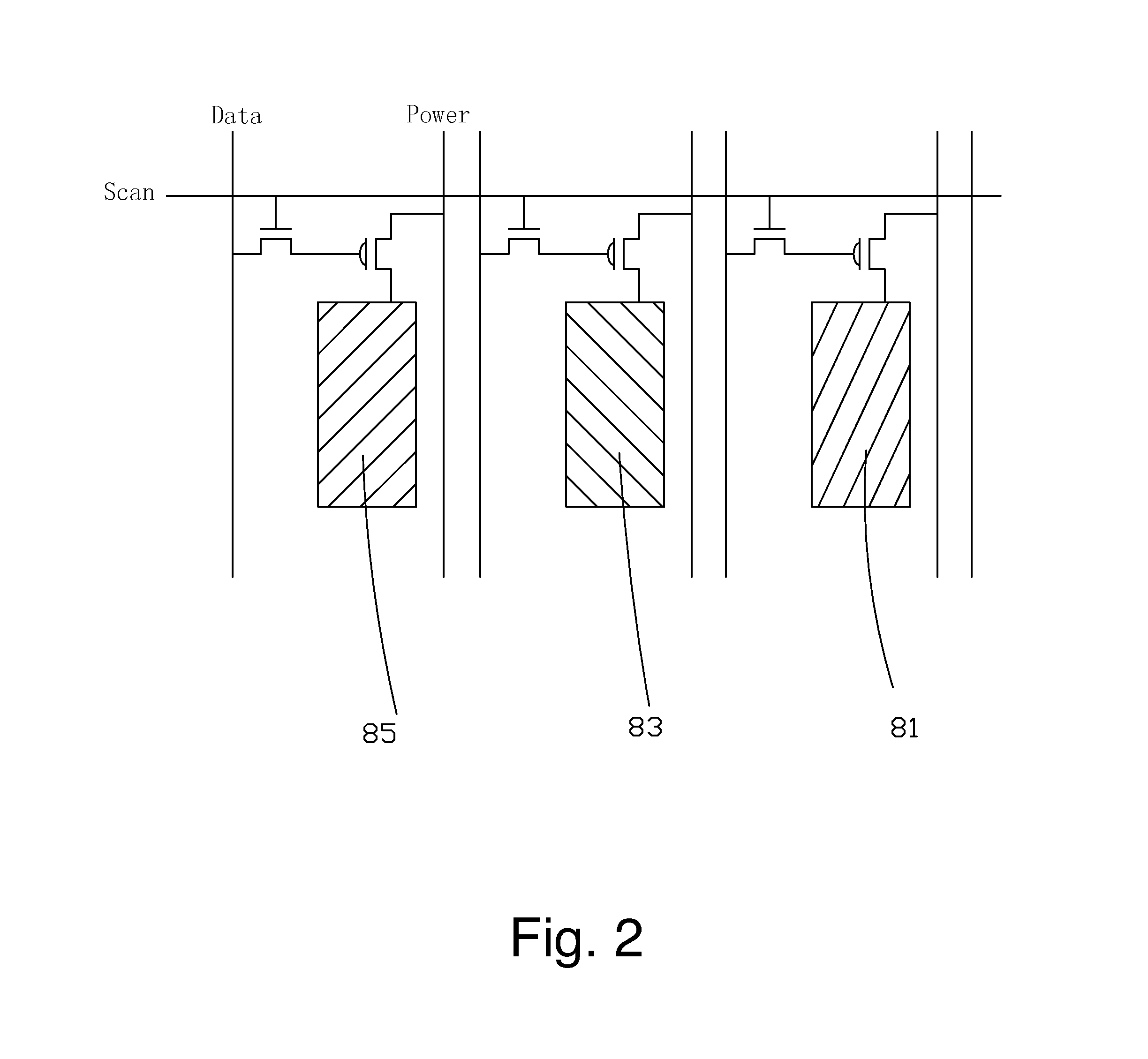 Color Display Device Structure