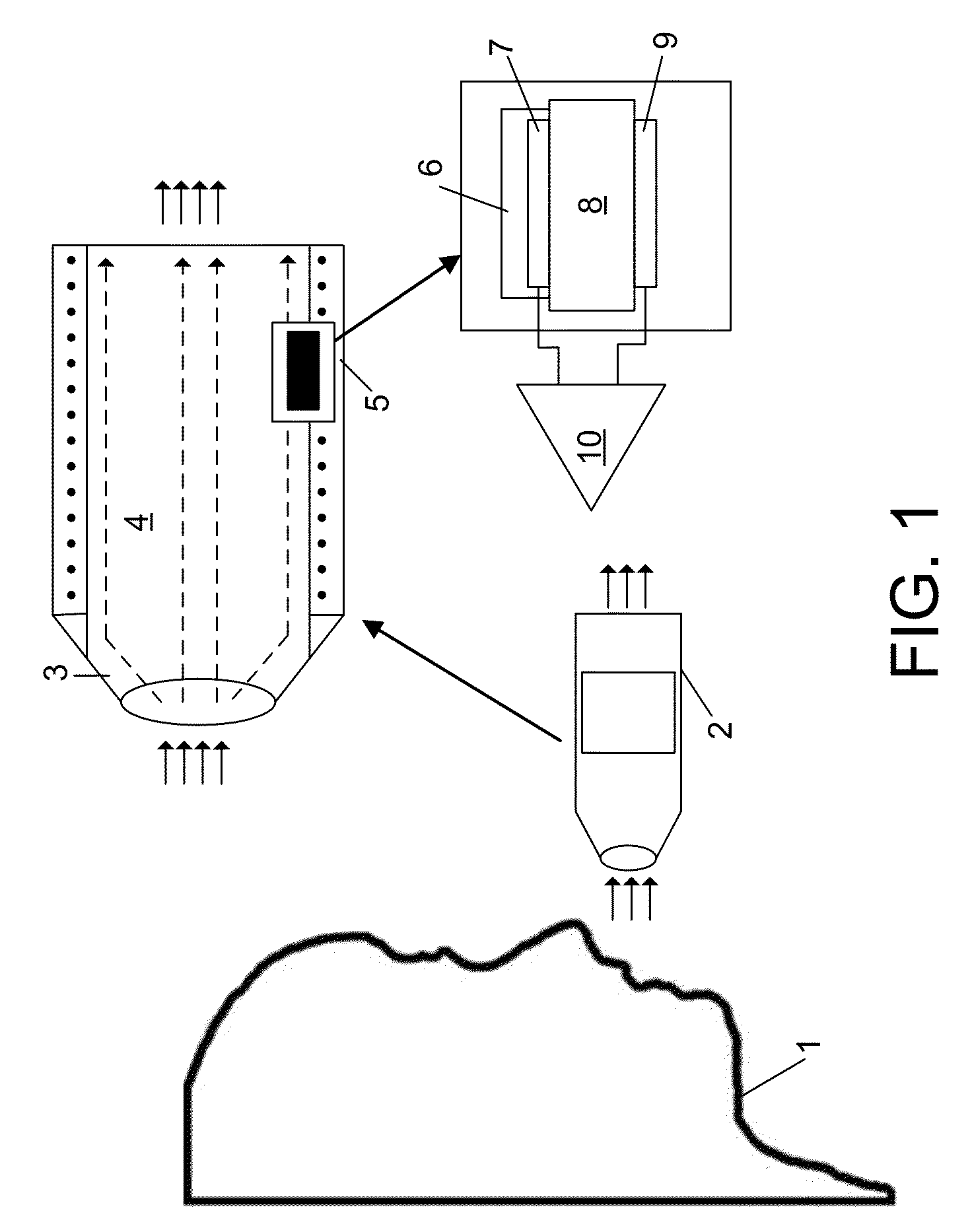 Thermal piezoelectric sensor for characterizing analytes in breath and related method