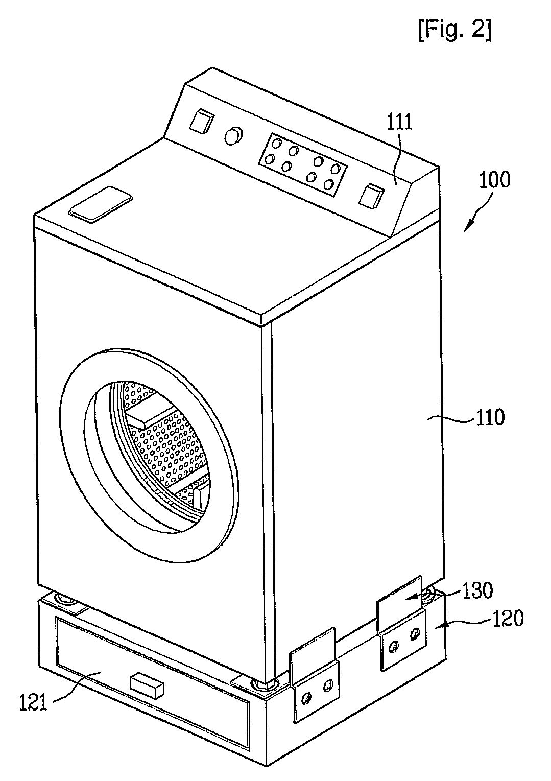 Multiple laundry treating machine