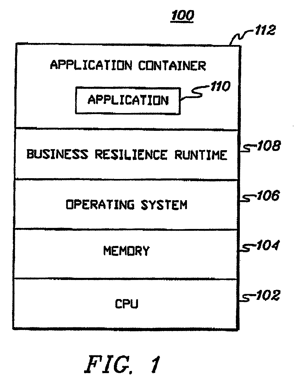 Adaptive business resiliency computer system for information technology environments