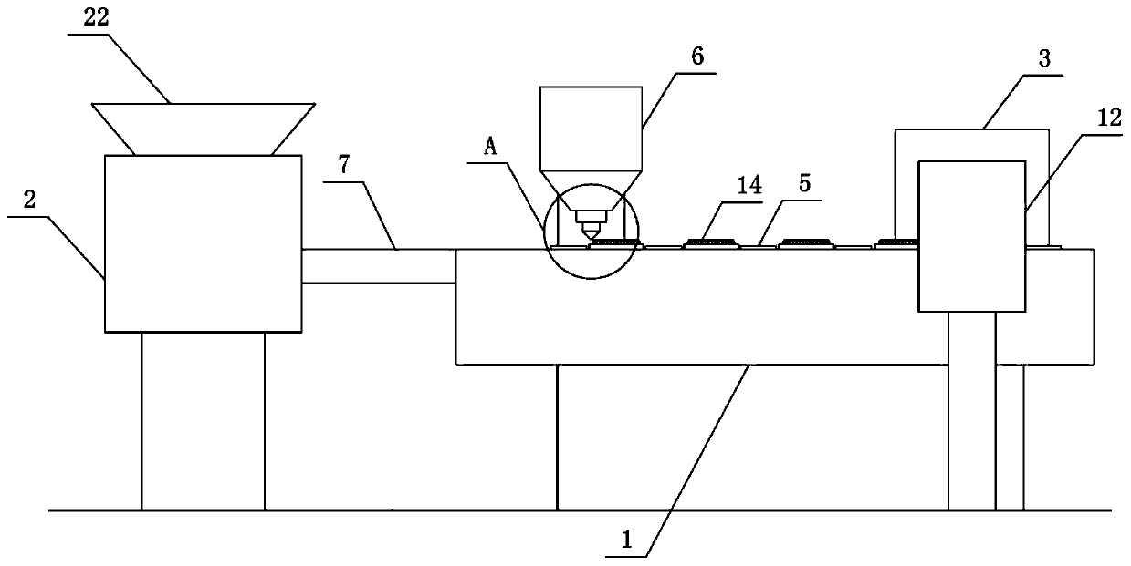 A tubular casting and welding device