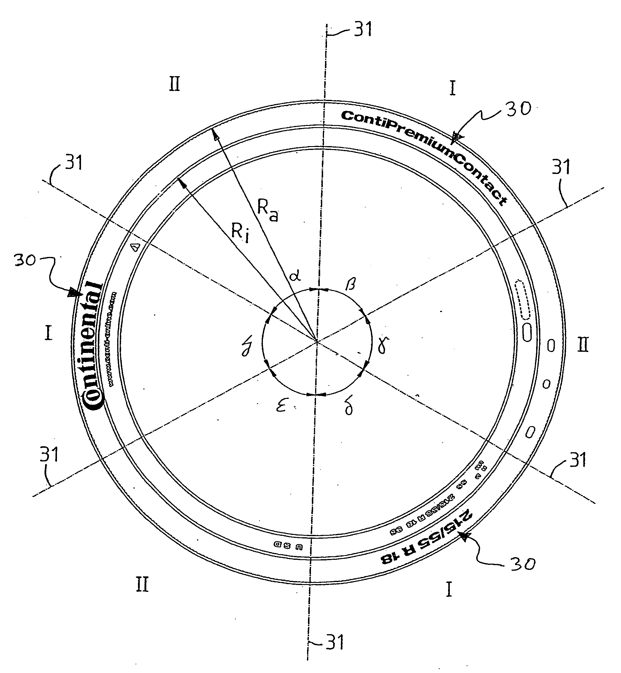 Motor Vehicle Pneumatic Tyre