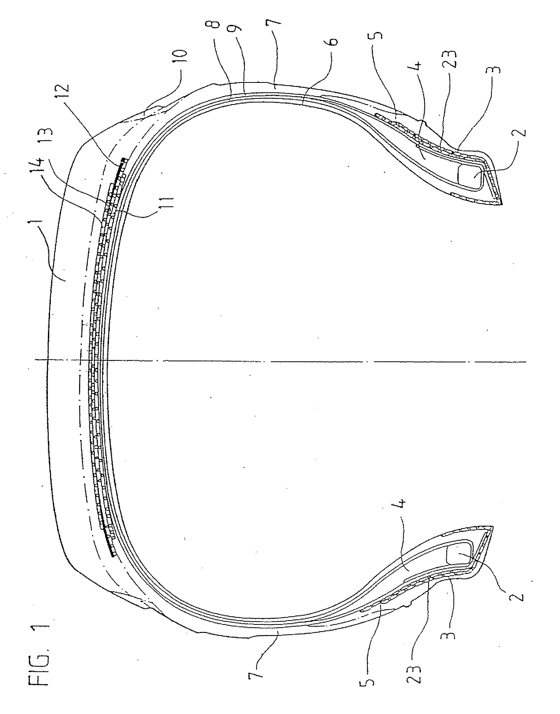 Motor Vehicle Pneumatic Tyre