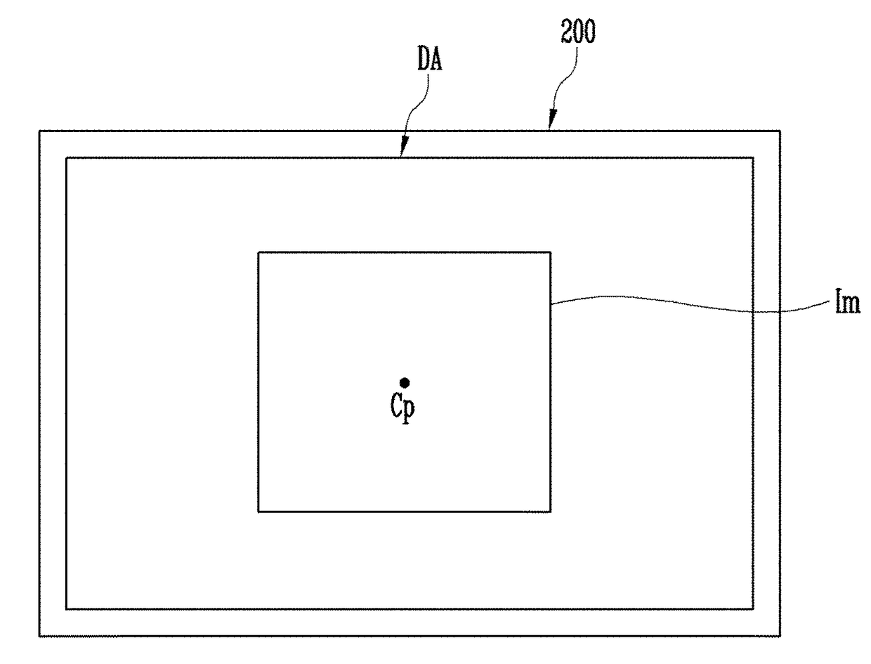 Display device and method for displaying an image thereon