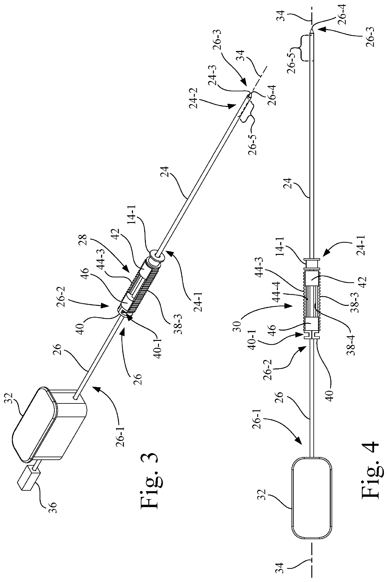 Biopsy device having a linear motor drive