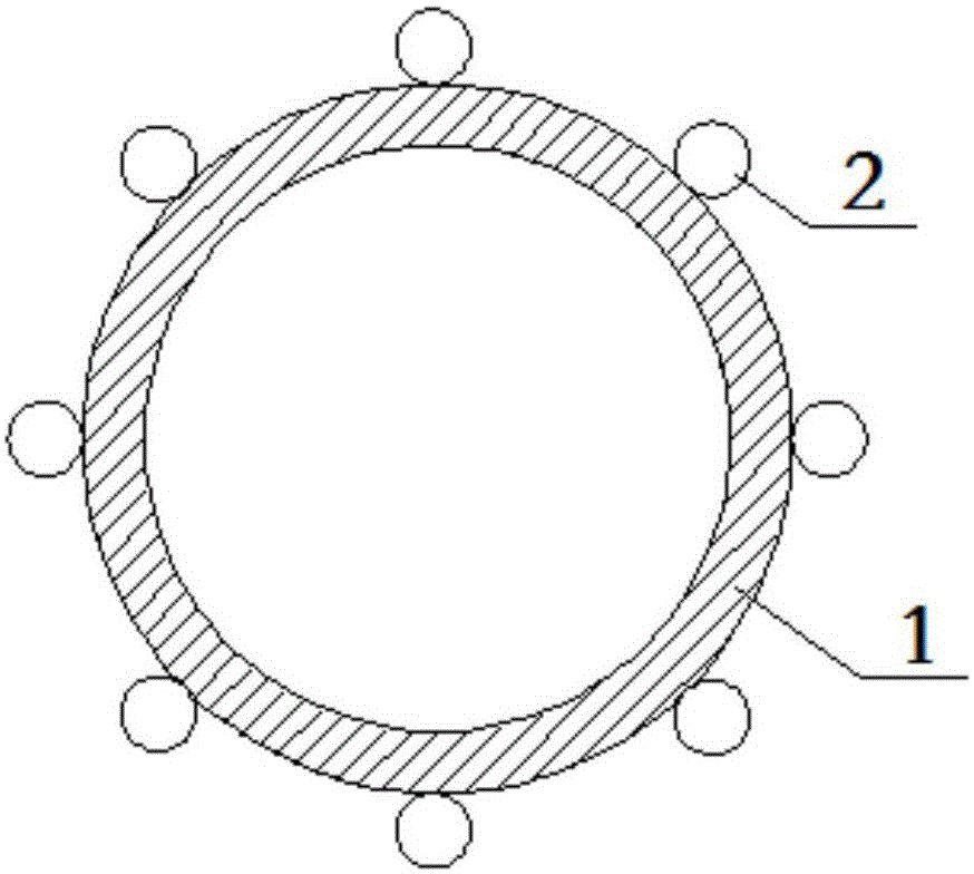 Construction method for shaft type underground garage