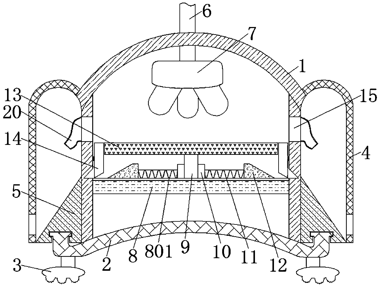 Walnut nondestructive peeling device