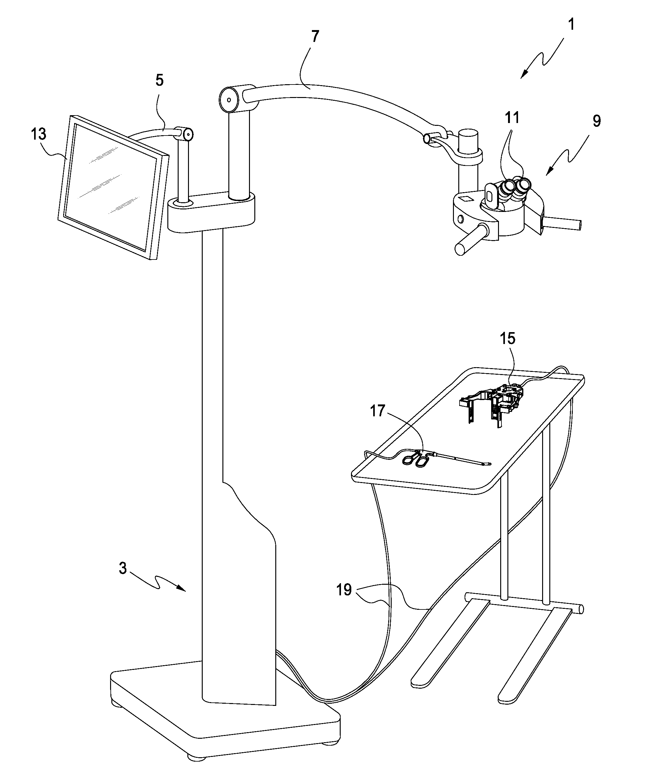 Hydraulic system for surgical applications