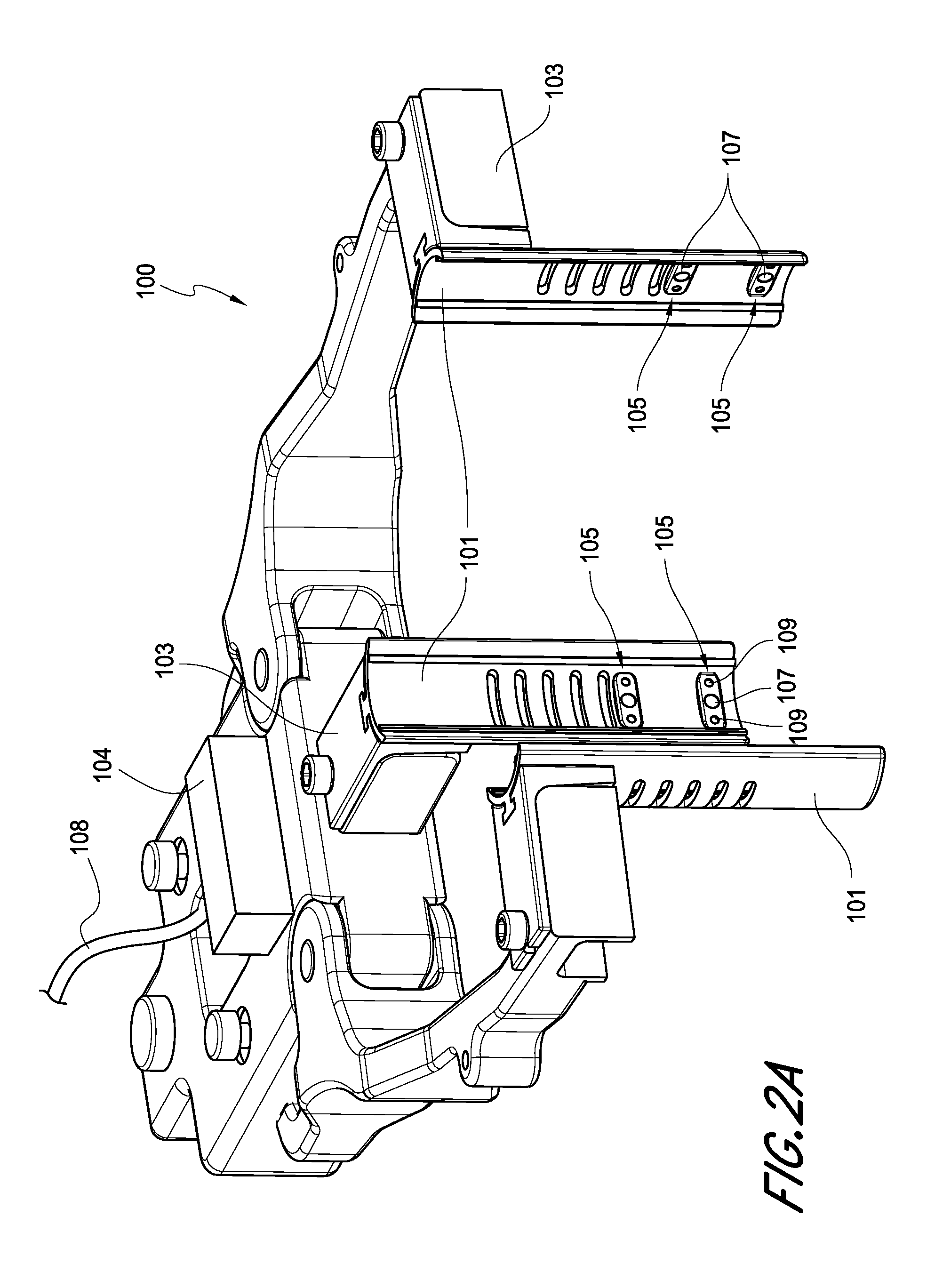 Hydraulic system for surgical applications