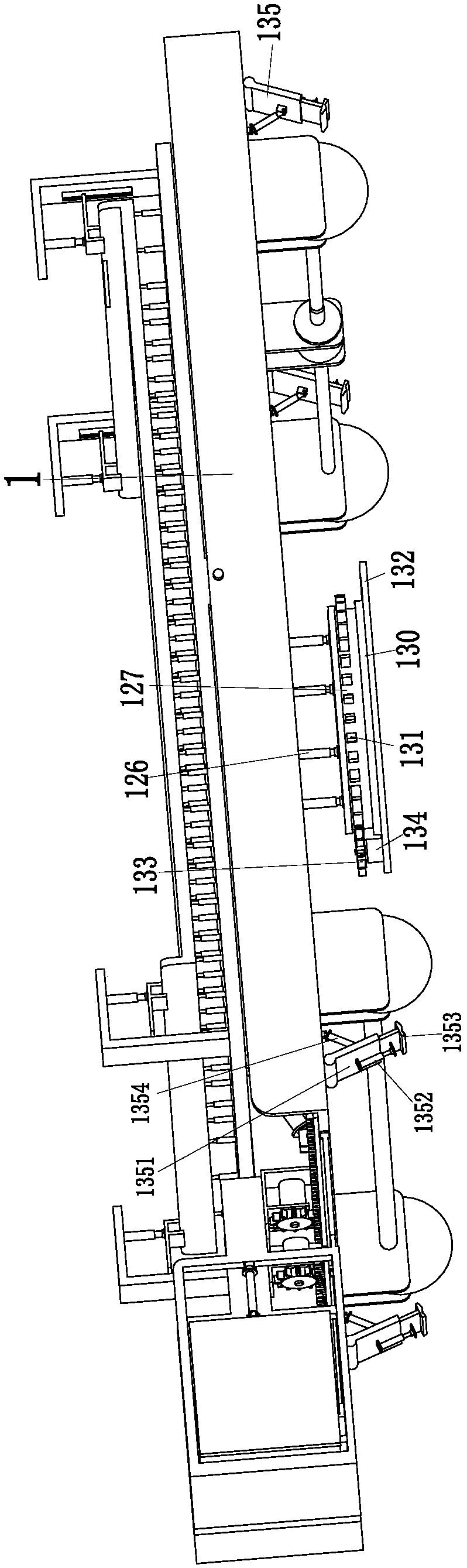 Unmanned storage logistics robot capable of achieving full-automatic moving, stacking and bar code sticking