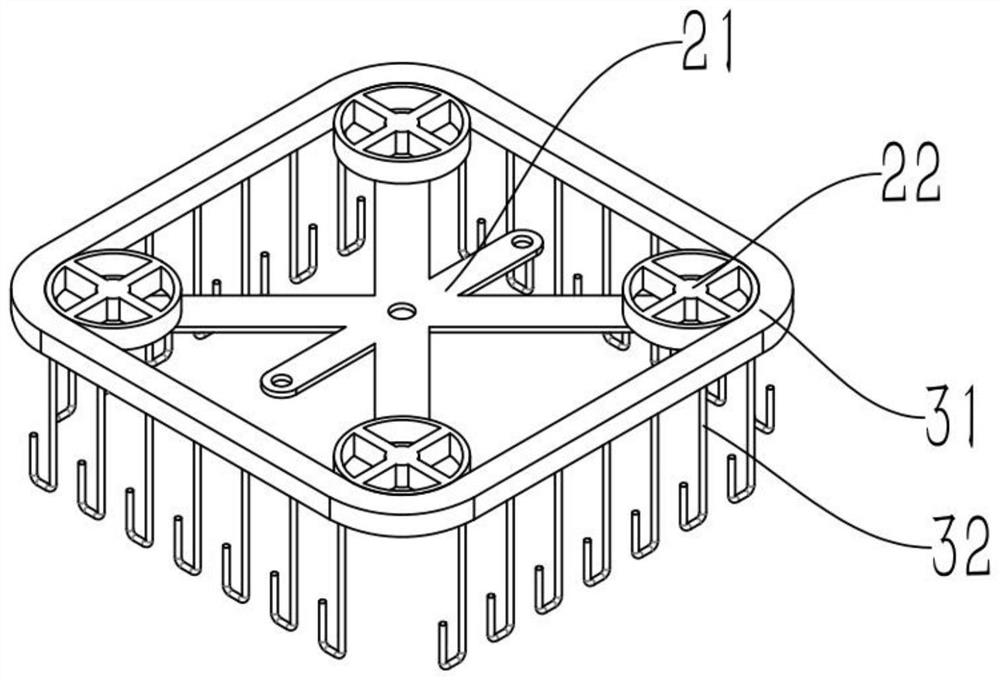 Circulating disinfection device for medical apparatus and instruments