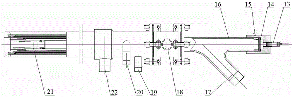 Temperature measuring system and method for on-line measurement of molten steel temperature in steelmaking process of electric-arc furnace