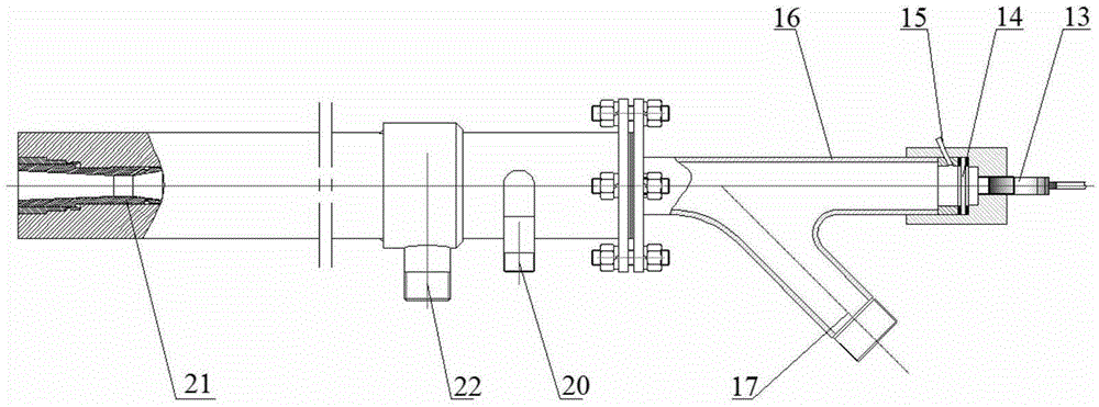 Temperature measuring system and method for on-line measurement of molten steel temperature in steelmaking process of electric-arc furnace