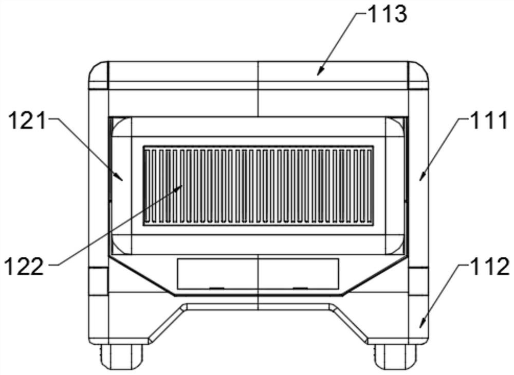 Intelligent processing and feeding production line for total mixed ration