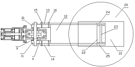 Reef wave power generation device