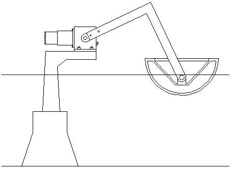 Reef wave power generation device