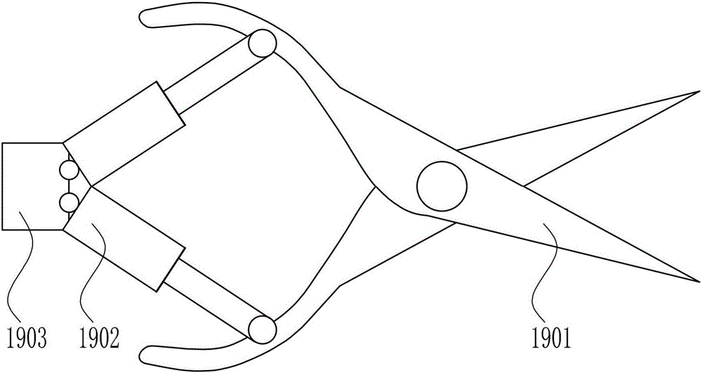 Filter metal shell recycling device for high-voltage harmonic wave processing