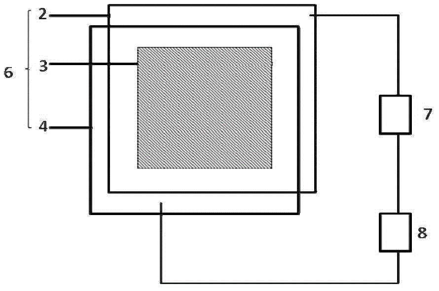 An organic solar energy battery teaching aid which can be assembled manually