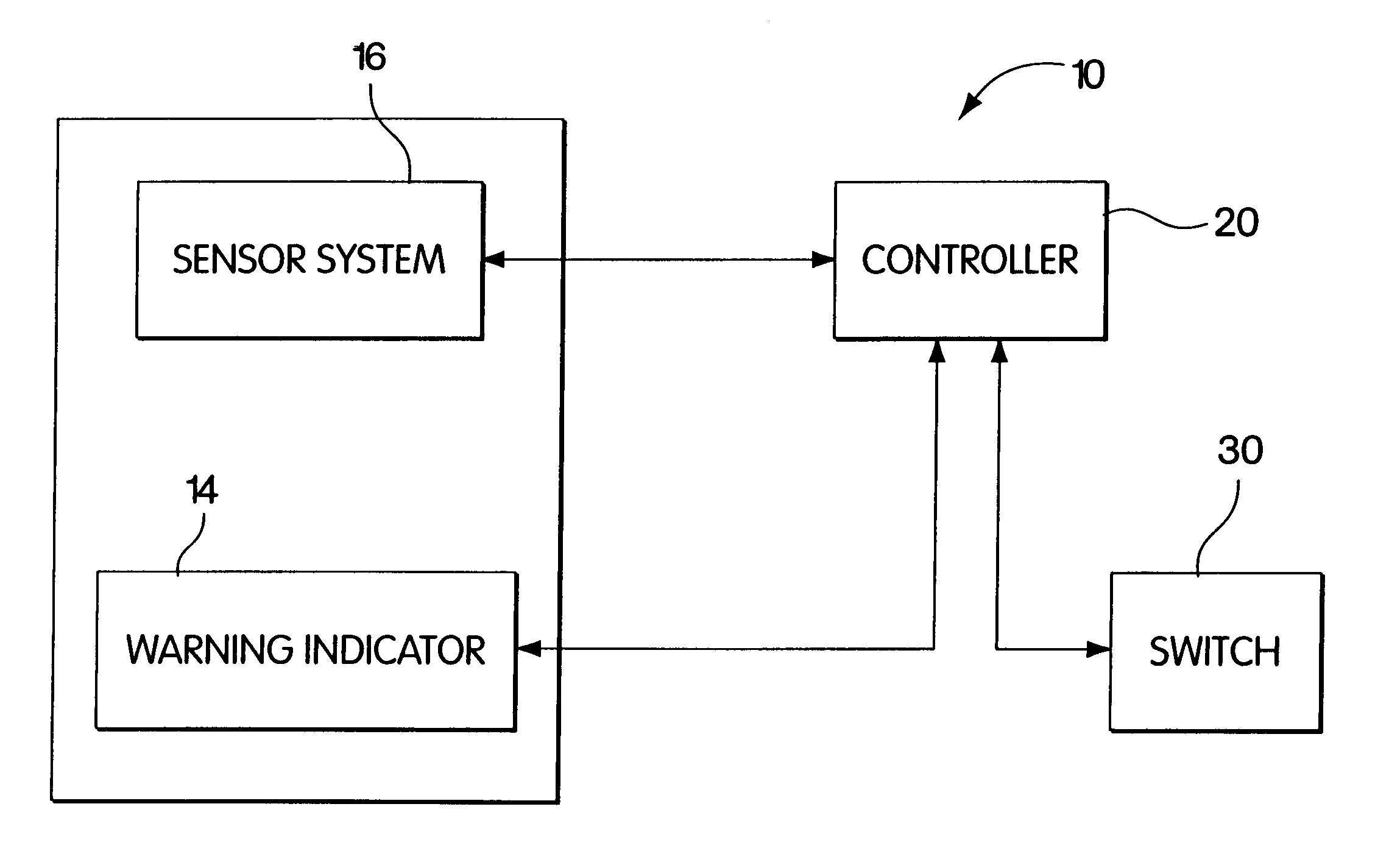 Device and system for indicating rapid deceleration in vehicles