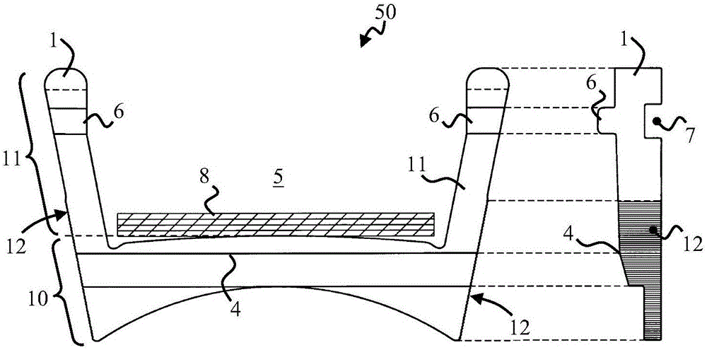 Transverse member for a drive belt for a continuously variable transmission and a drive belt provided therewith