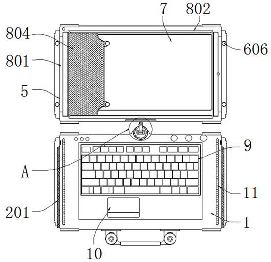 Intelligent scheduling device for ground network and satellite network