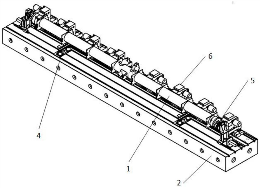 Heliostat main beam machining equipment