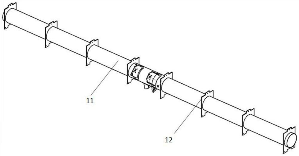 Heliostat main beam machining equipment