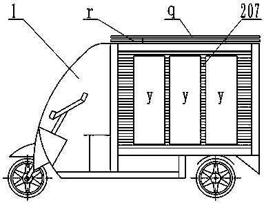 Flow-type micro fire station