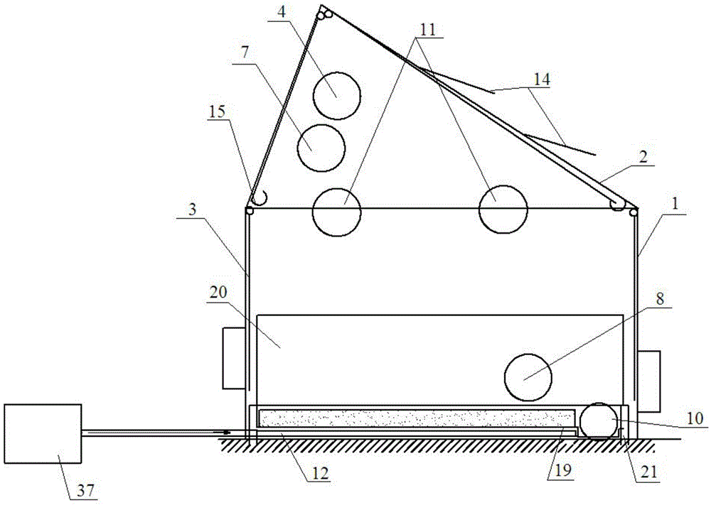 A system for drying sludge using diversified thermal energy