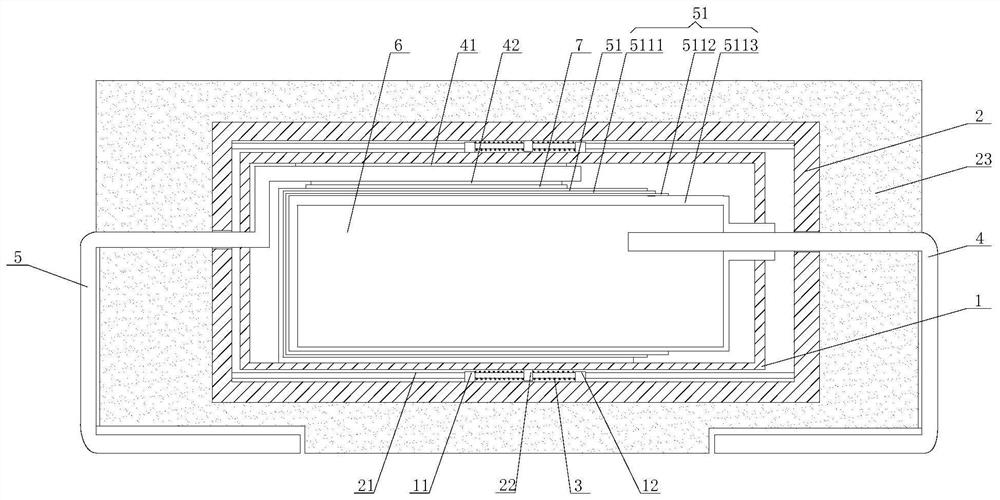 Tantalum and aluminum capacitor and preparation method thereof