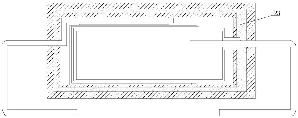 Tantalum and aluminum capacitor and preparation method thereof