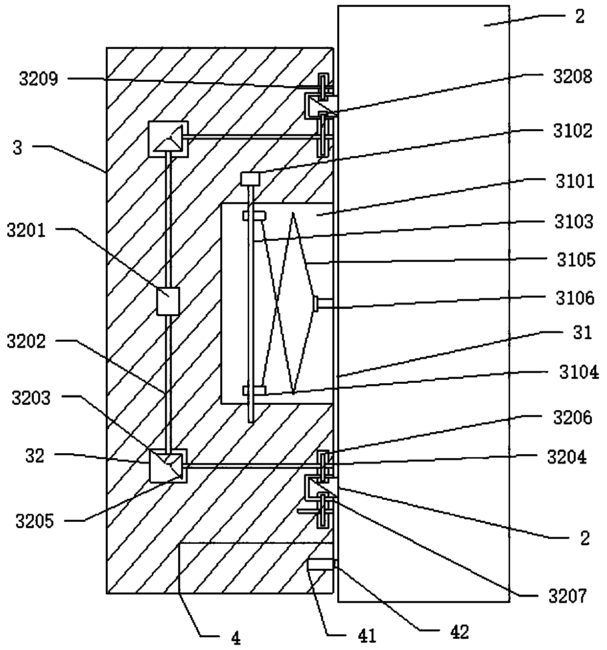 Intelligent high-rise building firefighting system