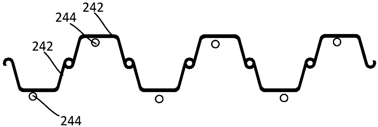 Construction structure and construction method of underground comprehensive pipe gallery and road