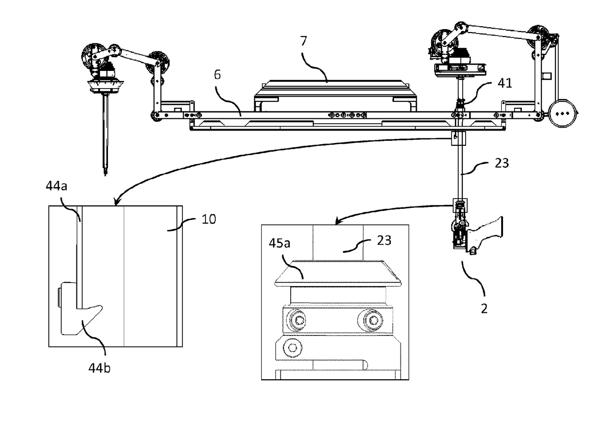 Docking system for mechanical telemanipulator