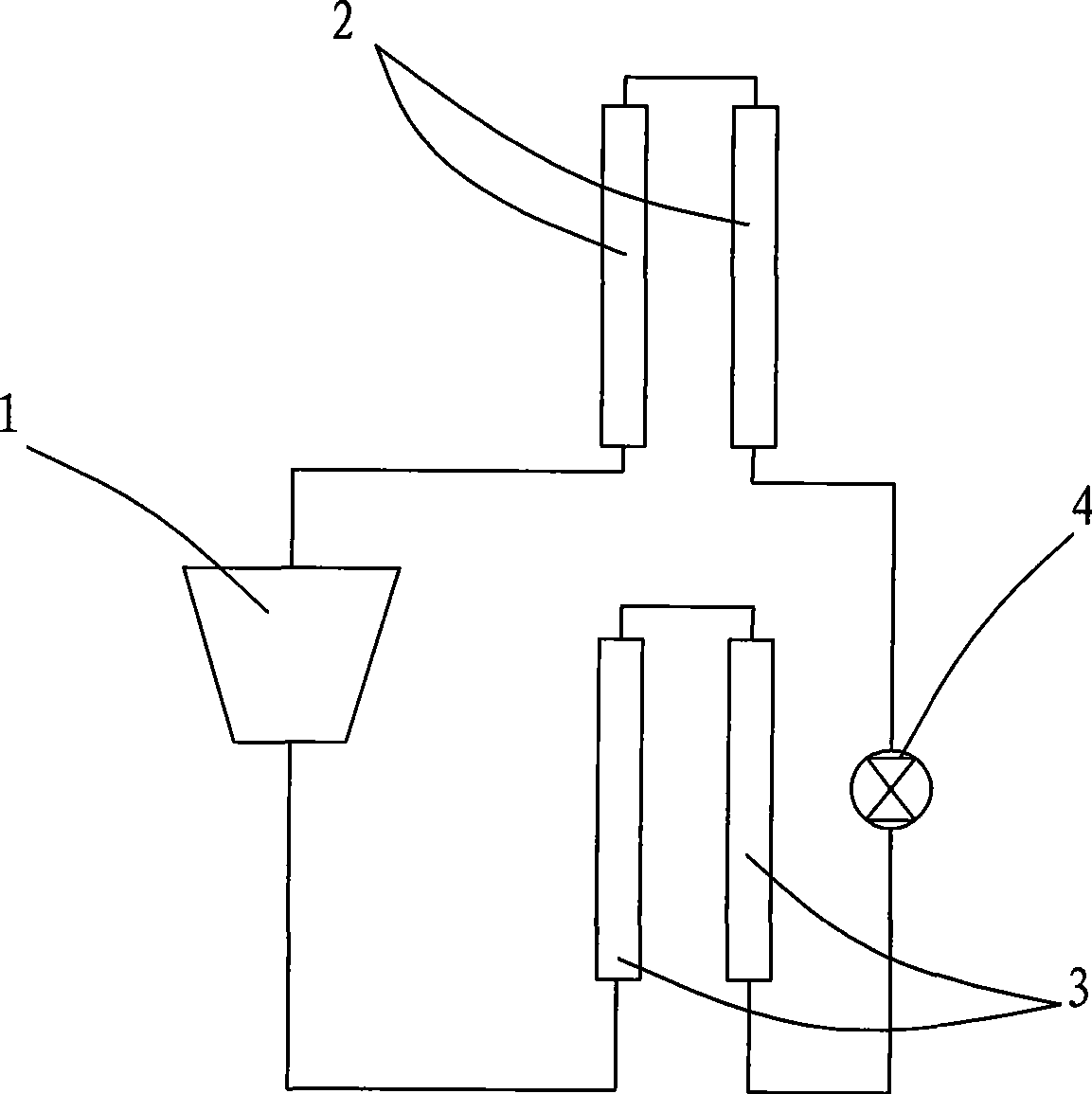 Steam compression type air conditioner dehumidification dual-purpose integration machine and control method thereof