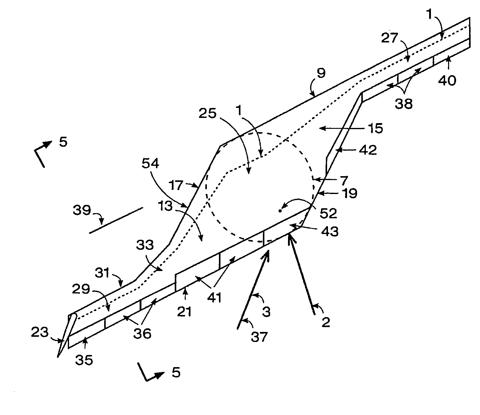 Oblique blended wing body aircraft