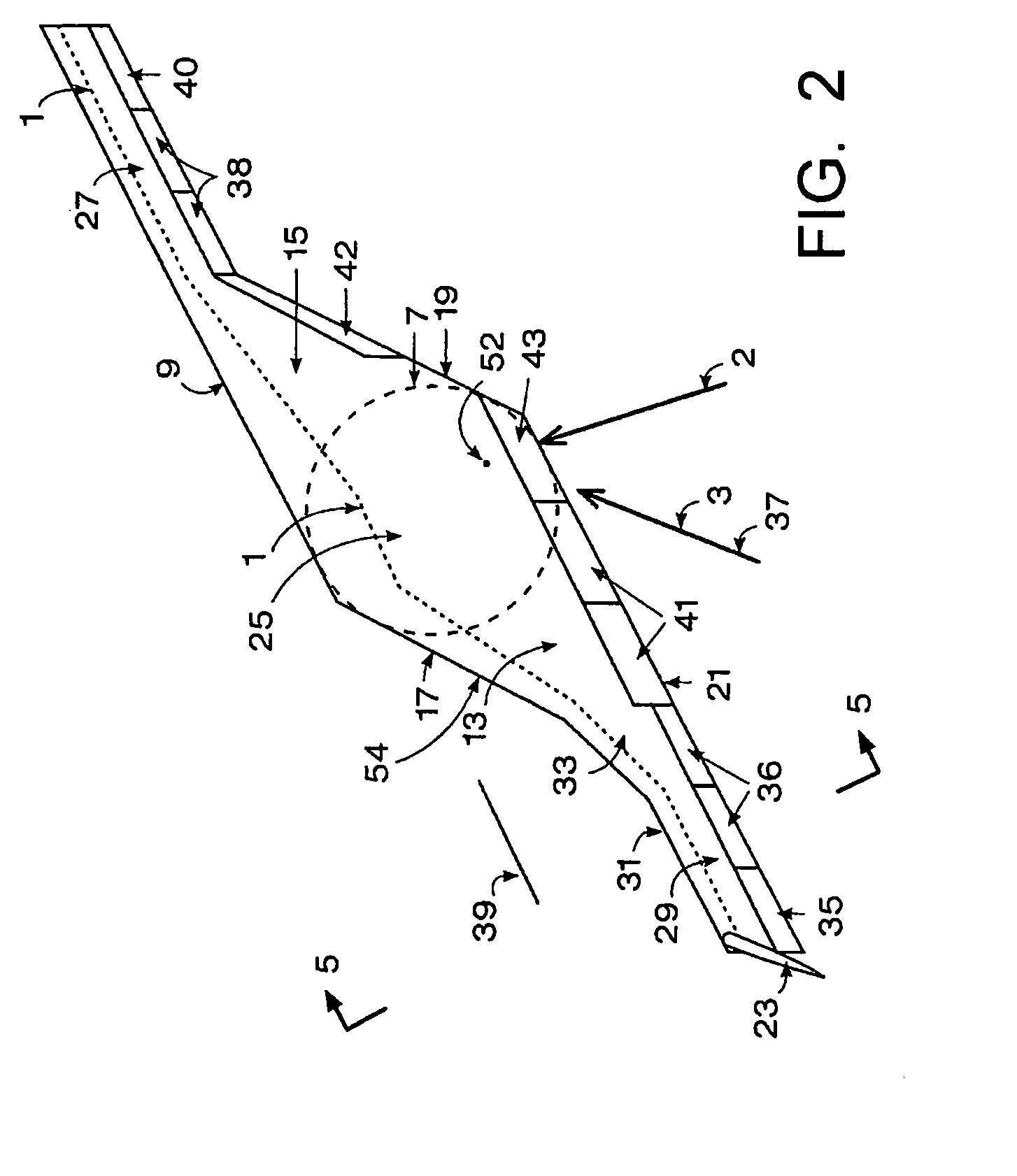 Oblique blended wing body aircraft