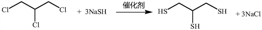 A kind of preparation method of 1,2,3-trimercaptopropane